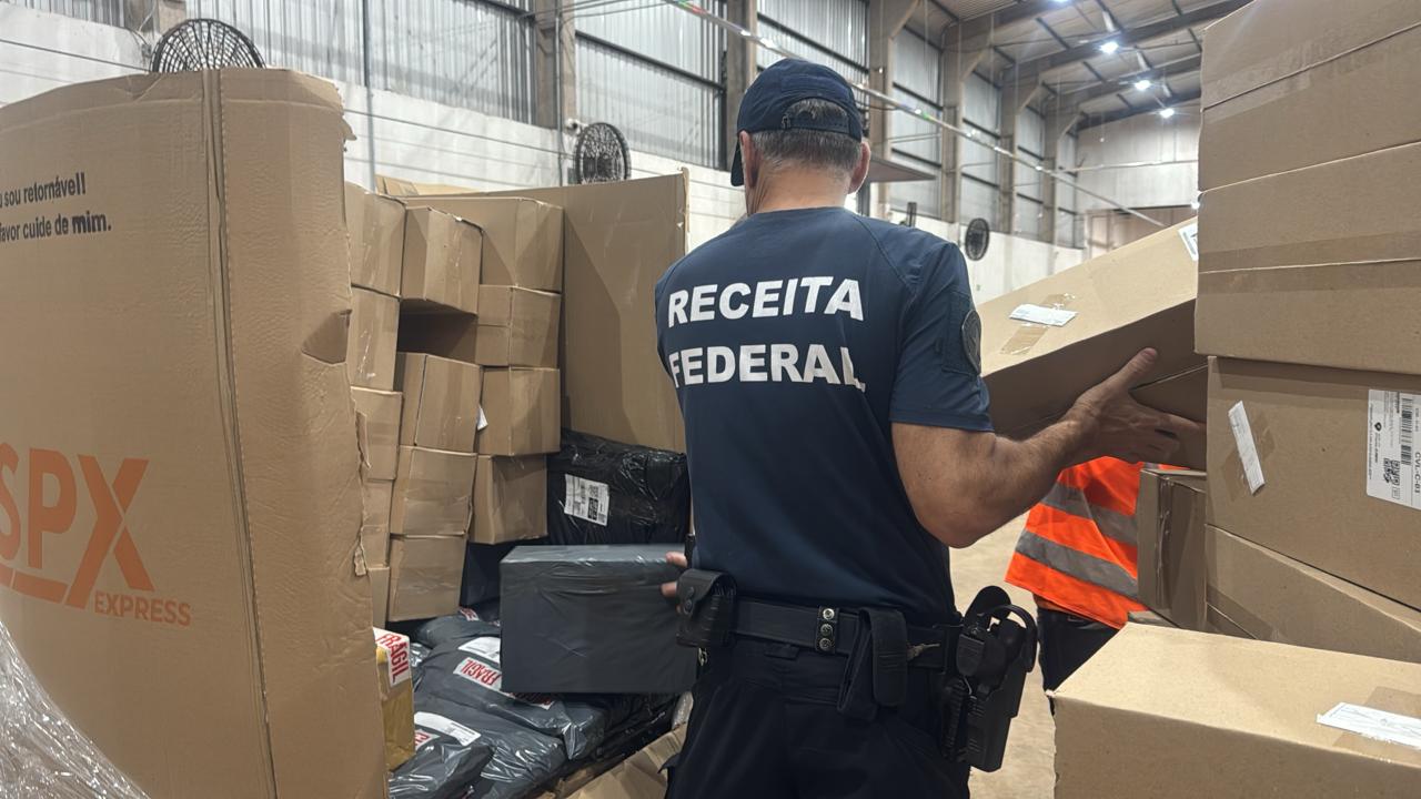 Operação Black Friday: Receita Federal apreende contrabando